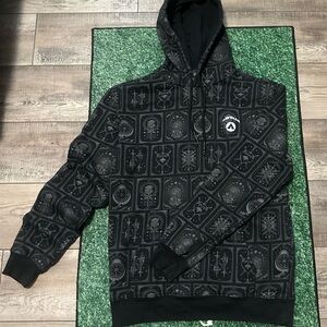 Airwalk Black Patterned Men's Sweater